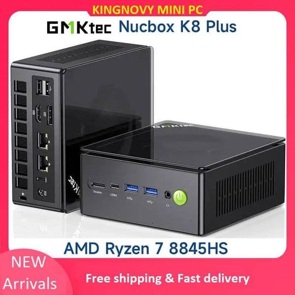 GMKtec Oculink Gaming PC K11 K8 Plus M7 AMD Ryzen 9 8945HS 8845HS 6850H 2USB4 2DDR5 225G LAN Windows 11 Mini desktops WiFi6