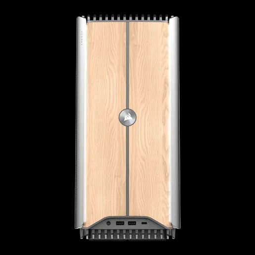 CORSAIR ONE i500 PC – Wood Bright: Intel Core i9-14900F, GeForce RTX 5070, 32GB DDR5, 1TB M.2 SSD, Win11 Home (Revival Series)