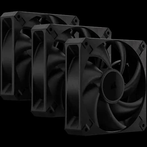 CORSAIR RS120 MAX 120mm PWM Thick Fans - Triple Pack