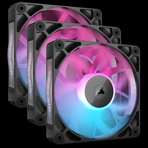CORSAIR iCUE LINK RX120 RGB 120mm PWM Fan Triple Starter Kit (Revival Series)