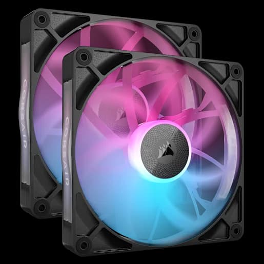 CORSAIR iCUE LINK RX140 RGB 140mm PWM Fan Twin Starter Kit (Revival Series)