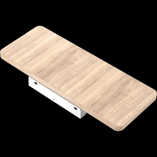 CORSAIR Platform 4 Desk Extension, Wood, Light Pine stain