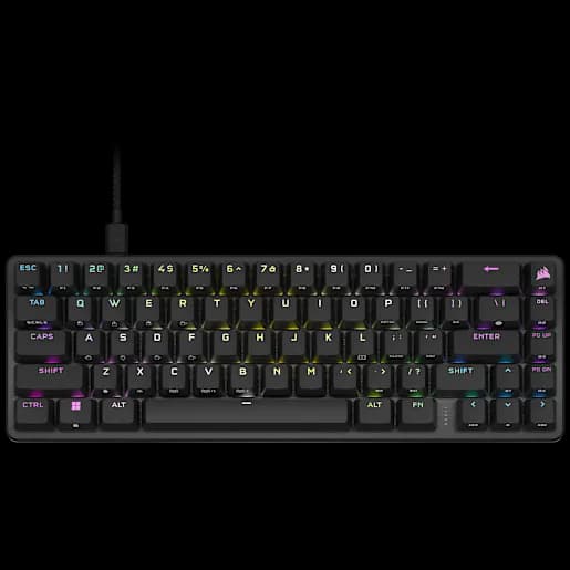 CORSAIR K65 PRO MINI RGB 65% Optical-Mechanical Gaming Keyboard (Revival Series)