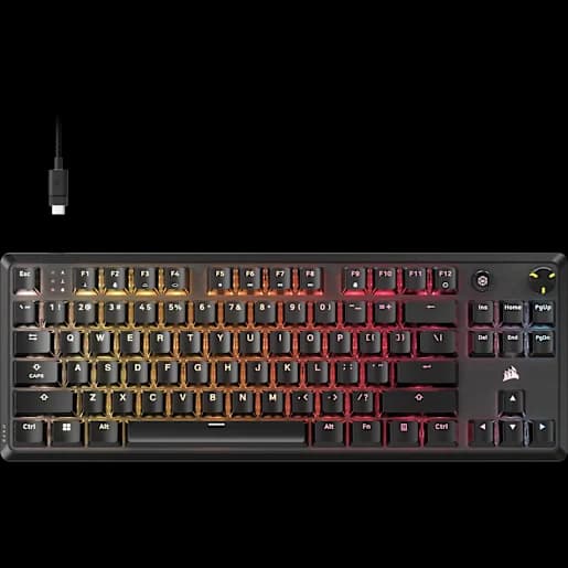 CORSAIR K70 CORE TKL RGB Mechanical Gaming Keyboard (Revival Series)