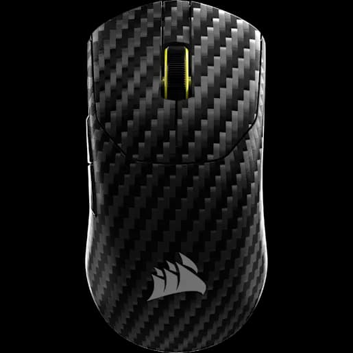 CORSAIR Mouse gaming wireless SABRE v2 PRO CF con hyper-polling ultrareattivo da 8 kHz, monoscocca in fibra di carbonio e sensore DPI da 33K per una precisione di livello professionale