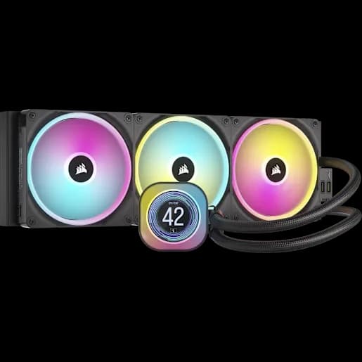 CORSAIR Dissipatore a liquido per CPU iCUE LINK H170i LCD (ricondizionato)
