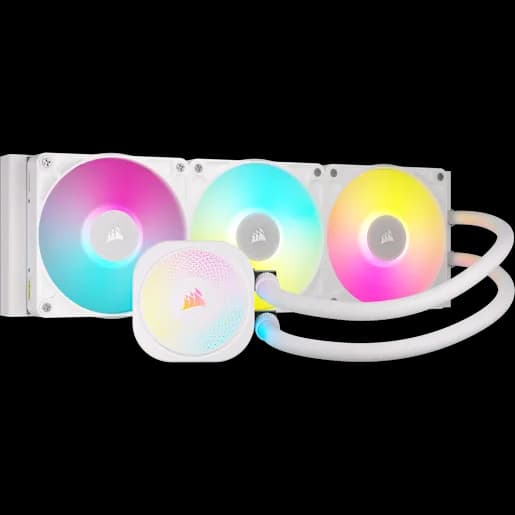 CORSAIR Dissipatore a liquido per CPU iCUE LINK TITAN 360 RX RGB AIO - Bianco