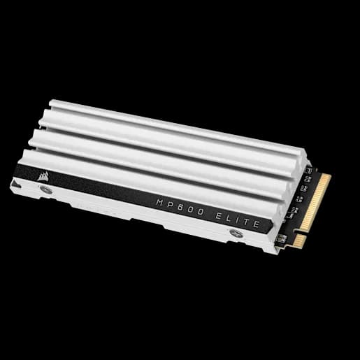 CORSAIR MP600 ELITE 2 TB PCIe Gen4 x4 NVMe 1.4 M.2-SSD für PS5