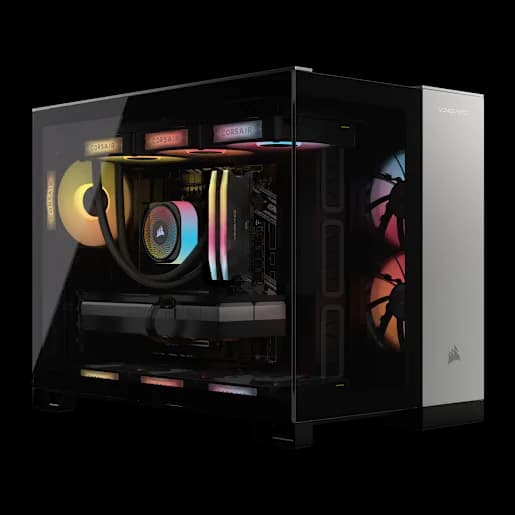 CORSAIR VENGEANCE a5100 Gaming PC: AMD Ryzen 9 9900X3D, GeForce RTX 5090, 64GB DDR5, 4TB (2TB/2TB) M.2 SSD, Win11 Pro