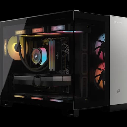 CORSAIR VENGEANCE a5100 Gaming PC: AMD Ryzen 7 9800X3D, GeForce RTX 5080, 32GB DDR5, 2TB M.2 SSD, Win11 Home (Refurbished)