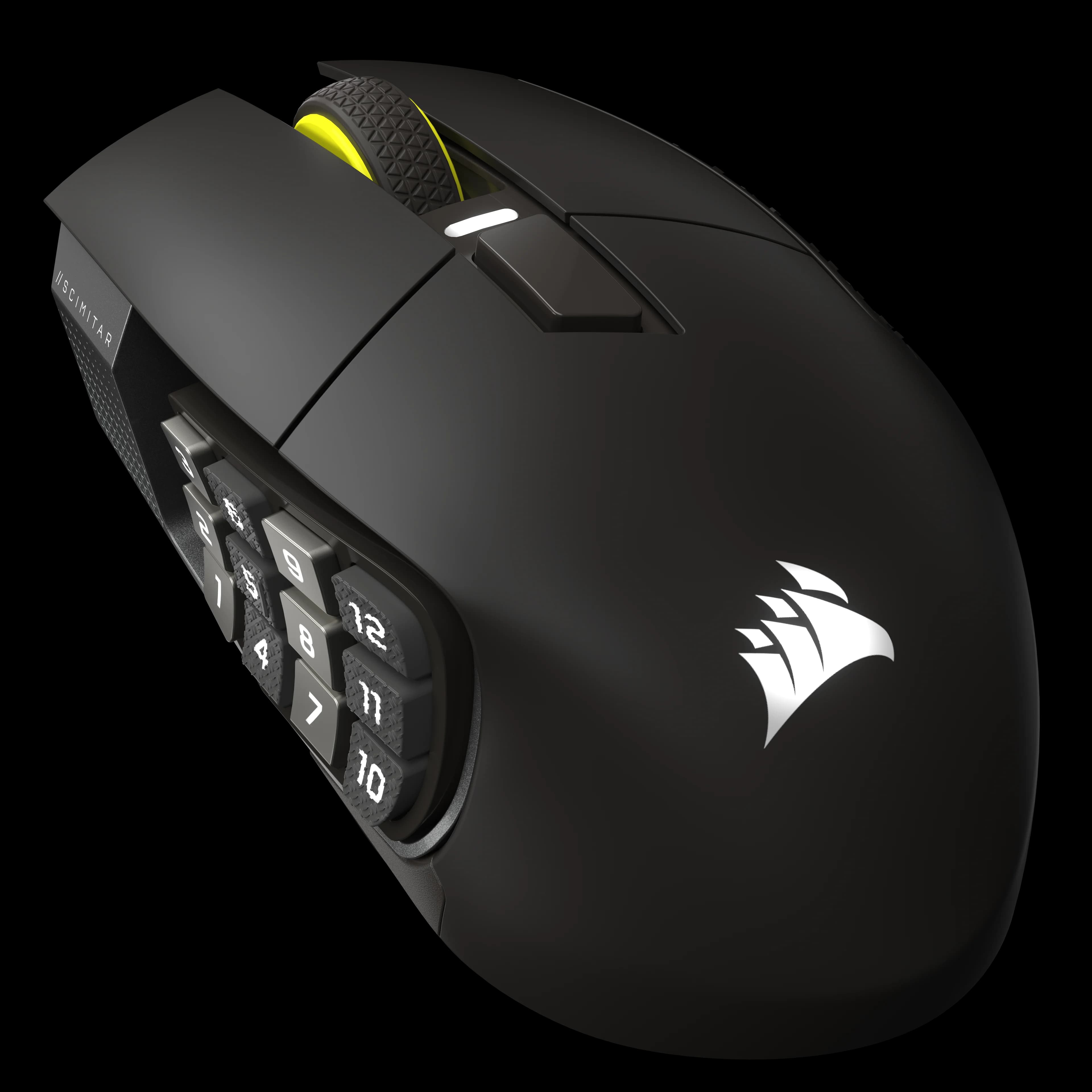 CORSAIR SCIMITAR ELITE WIRELESS SE MMO Gaming Mouse – Gun Metal (Revival Series)