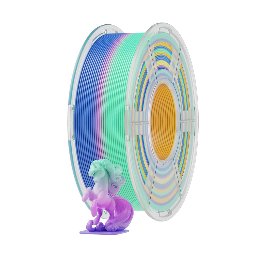 Mecpow PLA Filament, 1kg - Rainbow — detail 2