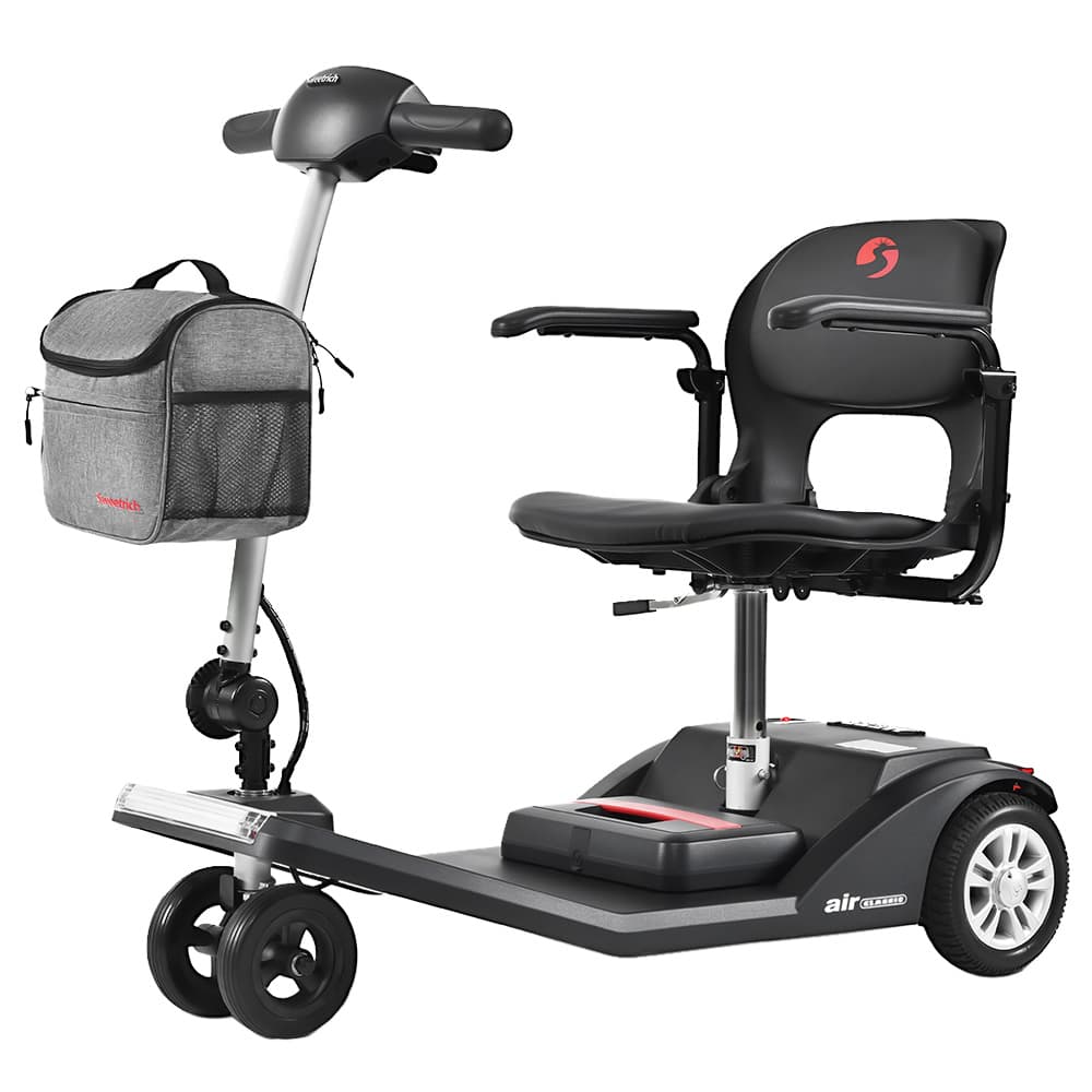 Skuter elektryczny Sweetrich Air Classic, silnik 250 W, akumulator 24 V 12 Ah, maks. prędkość 6 km/h, zasięg 16 km