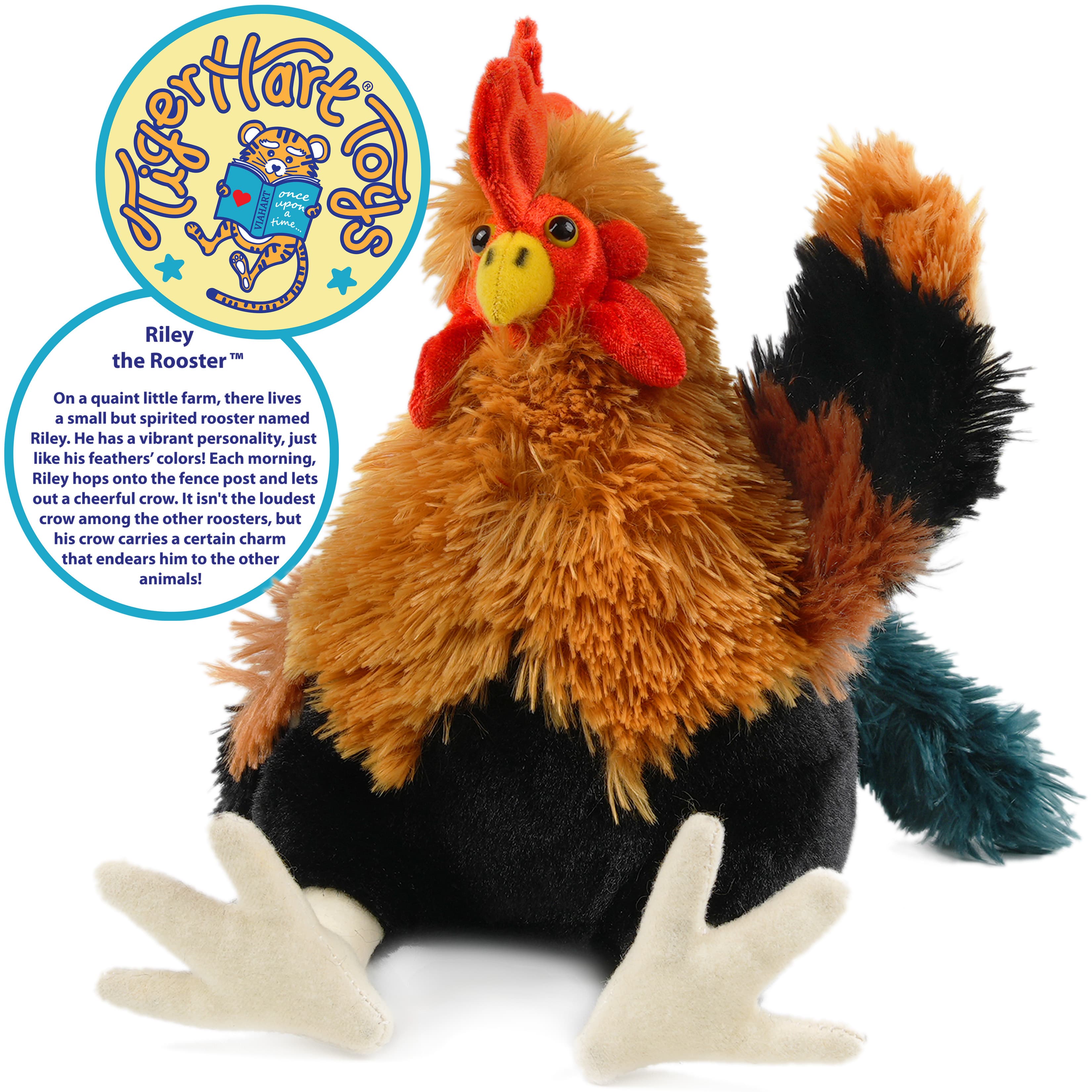 TEMU - 8 Inch Chicken Stuffed Animal Plush - By
