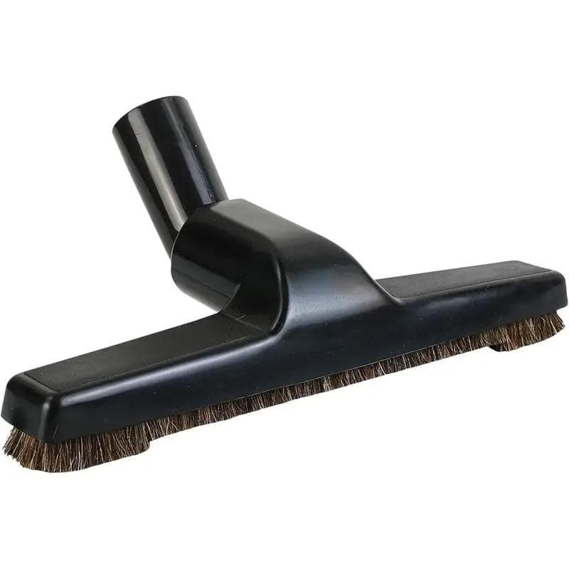 TEMU Upgraded Vacuum Floor Brush For Universal Vacuum Cleaners With 1 ¼ Inch (1.25'') (32mm) Inner Diameter Hair Soft Bristles 10” Wide Black