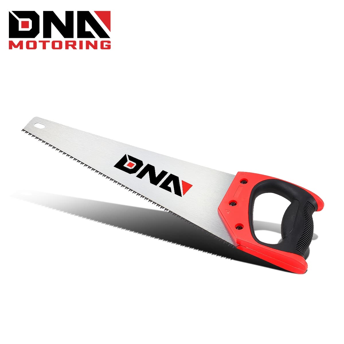 TEMU Saw, 12 Inches Heavy-duty Wood Cutting Saw W/induction Hardened Teeth, Red