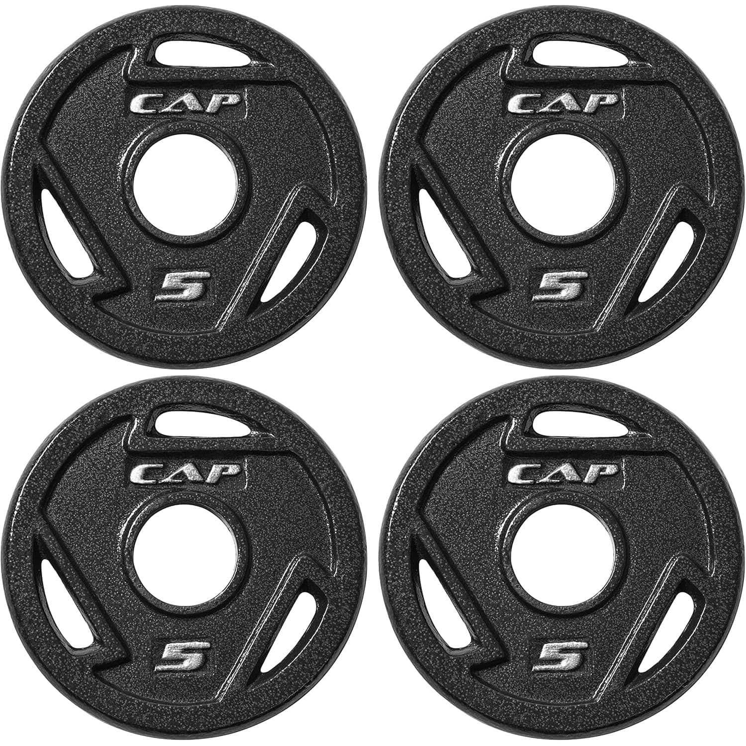 TEMU Cast Iron 2-inch For Strength Training, Muscle Toning & Crossfit - Multiple , 5lb (set Of 4)