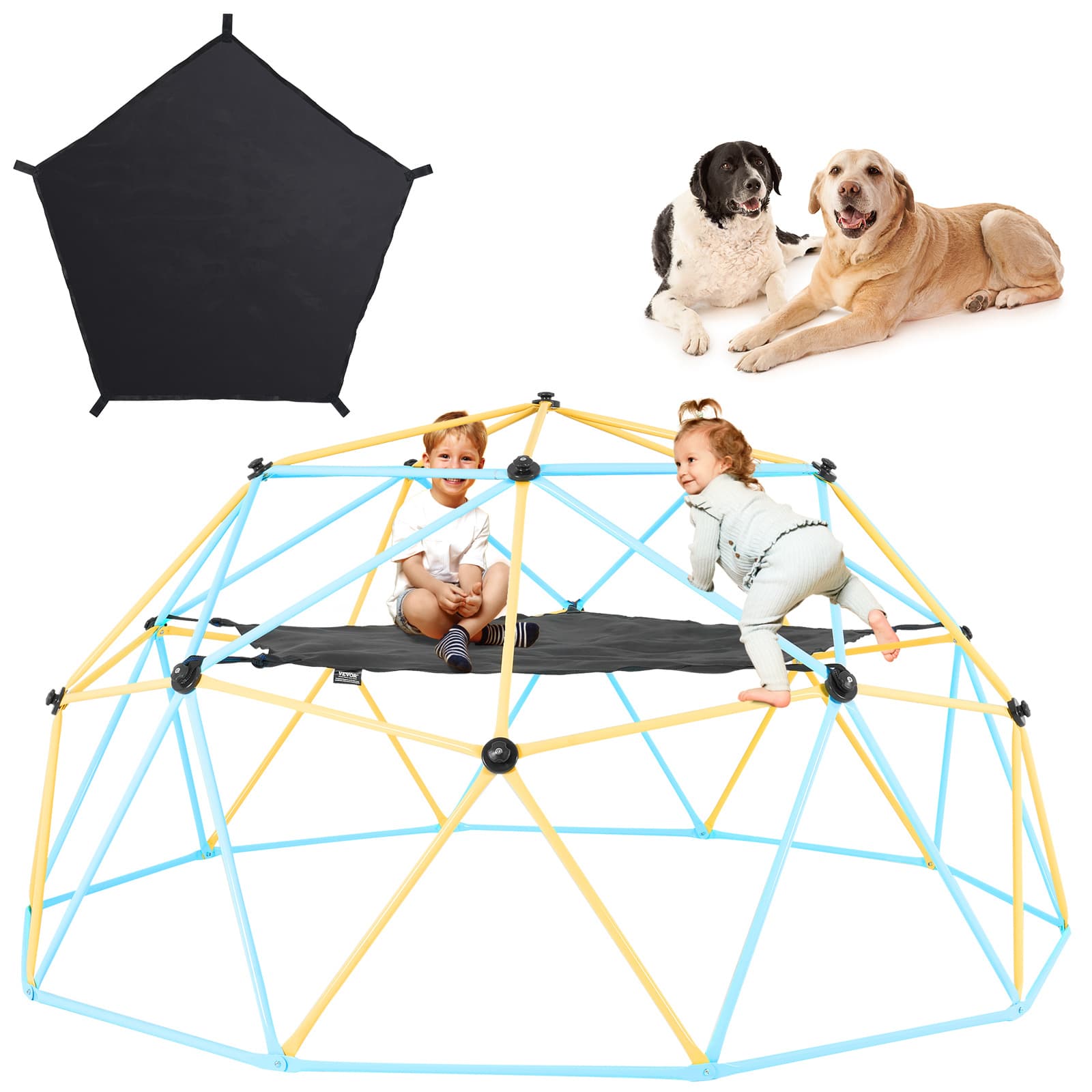 TEMU Vevor Hammock, Accessory For Climbing Dome, Climbing Dome Hammock Suitable For 10ft Dome Climbing, Load-bearing 350 , Hammock For Outdoor (hammock Only)