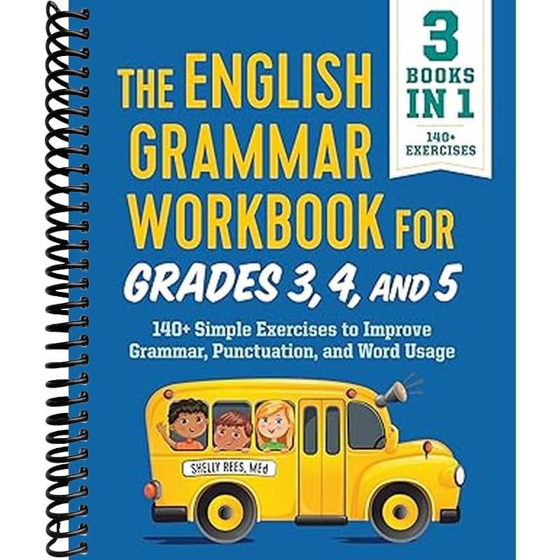 TEMU The English Grammar Workbook For Grades 3, 4, And 5: 140+ Simple Exercises To Improve Grammar, Punctuation And Word Usage (english Grammar Workbooks)
