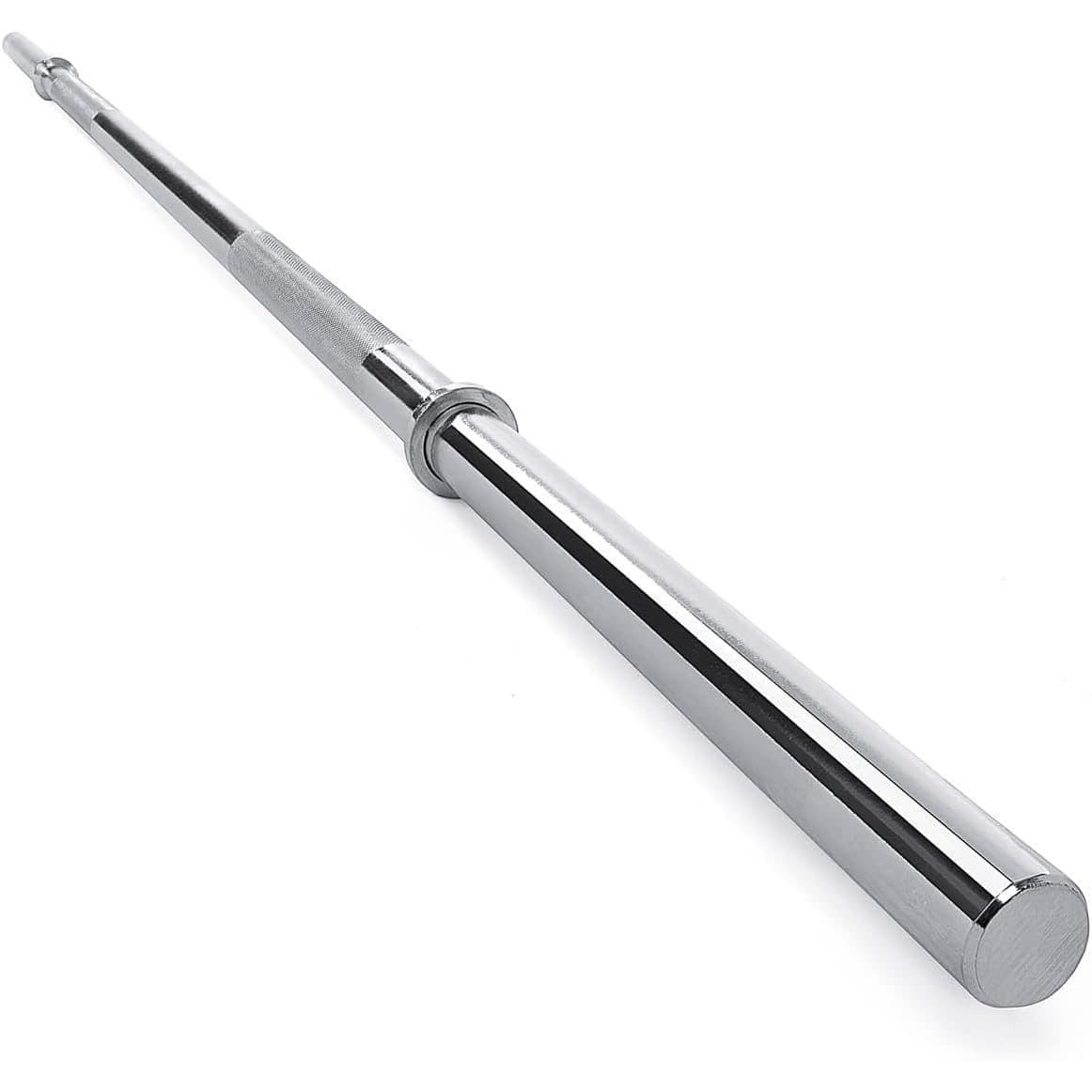 TEMU 1-inch Standard Barbell – Durable Steel, 300 Lb Capacity For Home Workouts & Strength Training