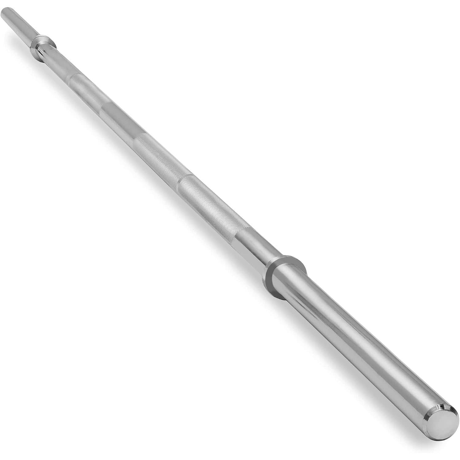 TEMU 1-inch Standard Weightlifting Barbell – Heavy-duty Steel, 300 Lb Capacity For Home Gym & Powerlifting