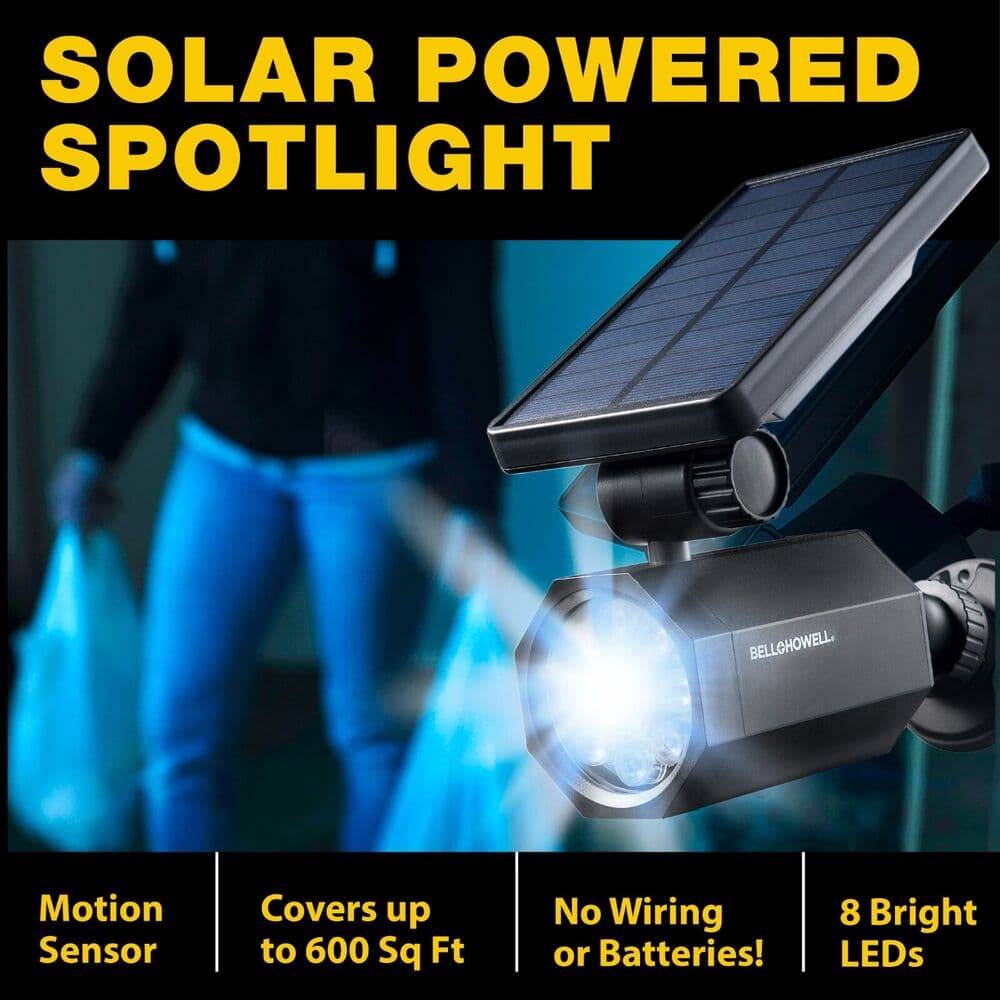 TEMU Bell + Original Led Solar Outdoor Motion Sensor Light