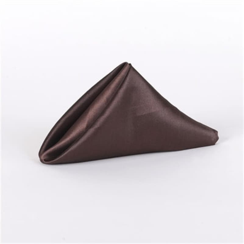 TEMU 20 X 20 Inch Satin Napkins – Pack Of 5 – Luxurious For Dining & Special Occasions