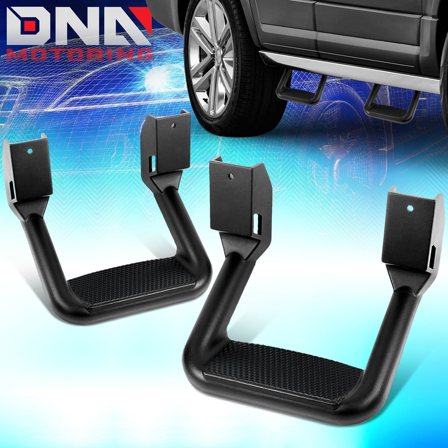 TEMU Universal Pad For Ford Truck Pickup Suv Aluminum 350 Lbs Max 2/4 Pcs