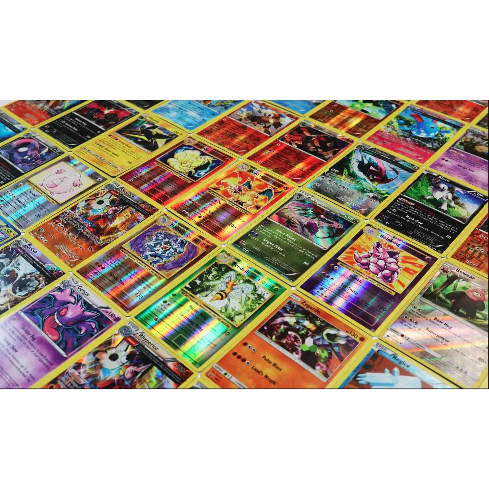 TEMU Cards All Holographic / Foil Bundle Bulk + Pack Authentic / Real