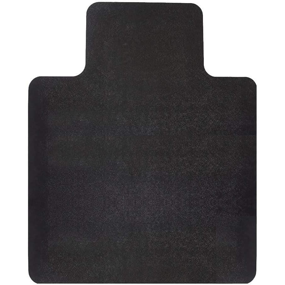 TEMU Black Office Chair Mat With Lip 36'' X 48'' Durable Desk Chair Mat For Hardwood Floor Heavy Duty Plastic Office Floor Mat Under Rolling Chairs For And Protection