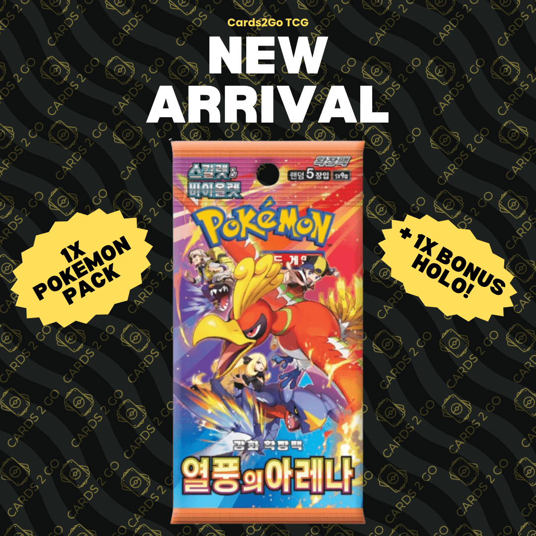 TEMU Cards - Pack 1x Sealed Authentic Korean + Bonus Holographic Card!