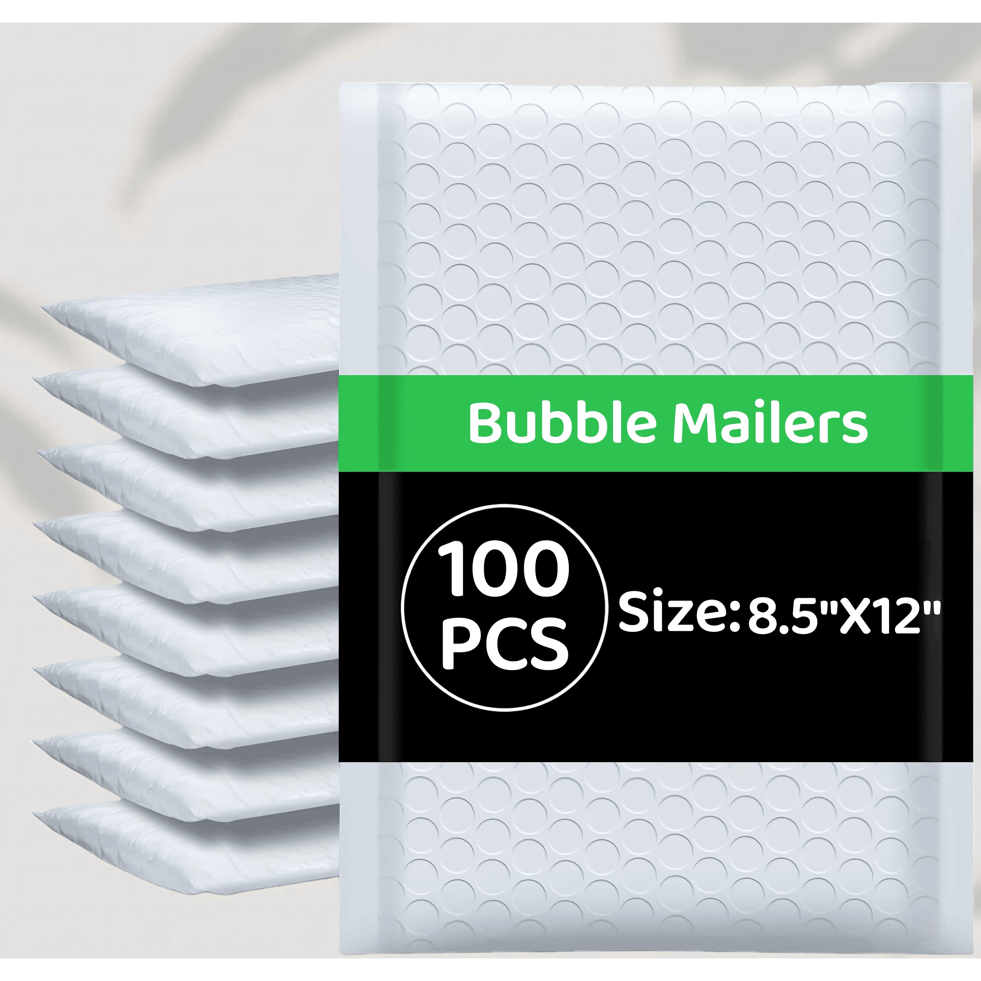 TEMU 8.5" X 12" Padded Envelopes (pack Of 100) With Self Seal Strip Tear Resistant Waterproof Shipping Bags For Fragile Items, Jewelry, E-commerce Packaging
