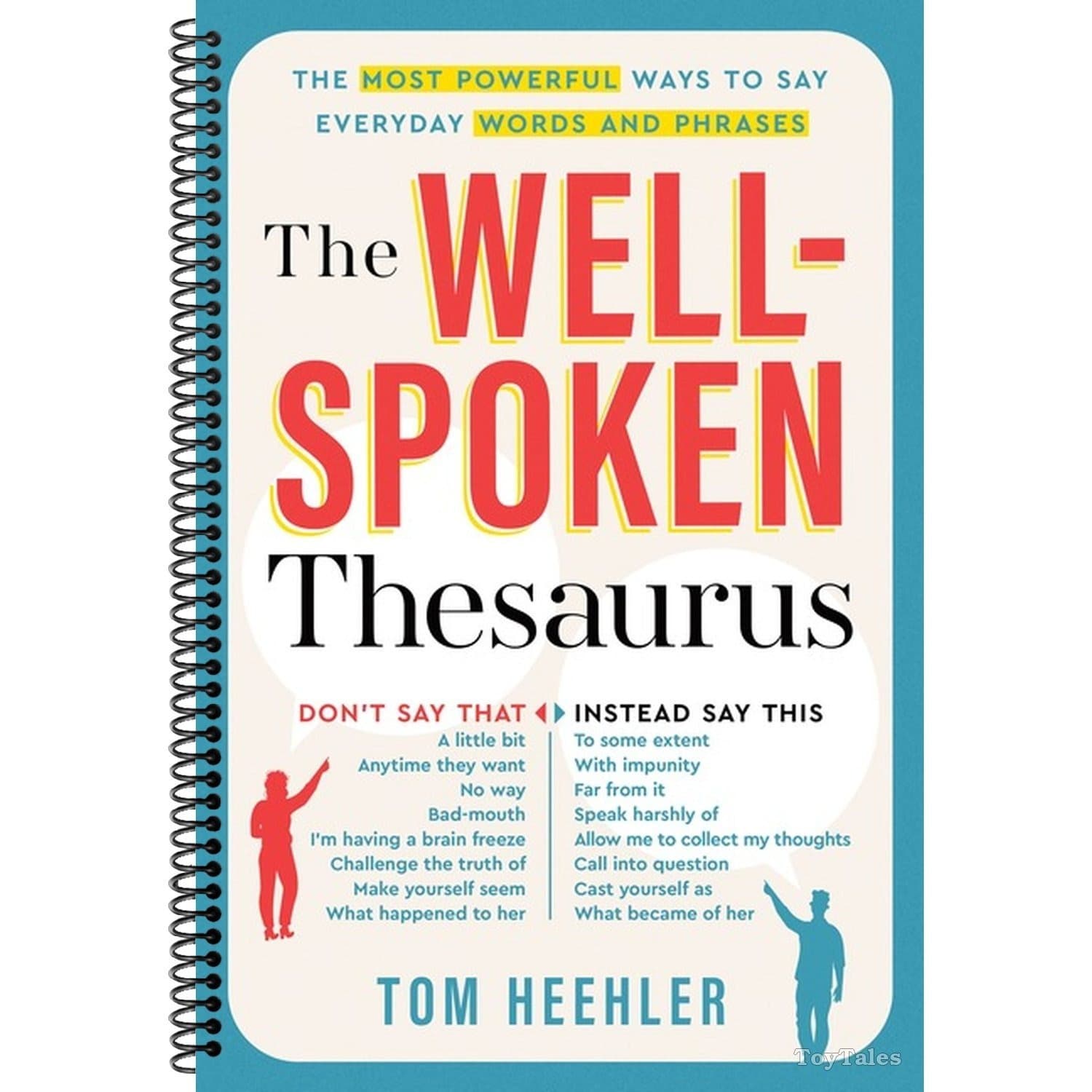 TEMU The Well-spoken Thesaurus: The Most Powerful Ways To Say Everyday Words And Phrases (spiral-bound)