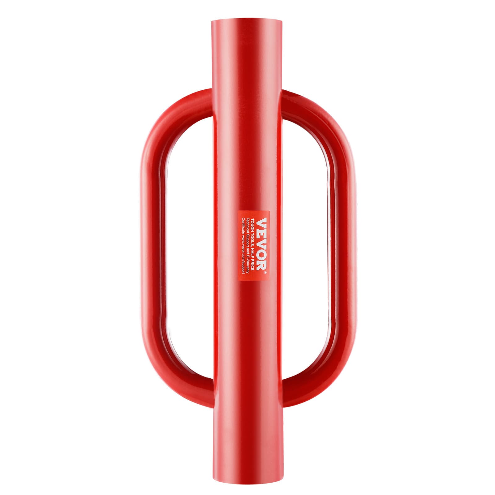 TEMU Vevor Fence Post Driver With Handles 2.7 In / 4.11 In Inner Diameter T Post Pole , 14lbs / 22lbs Drive Weight