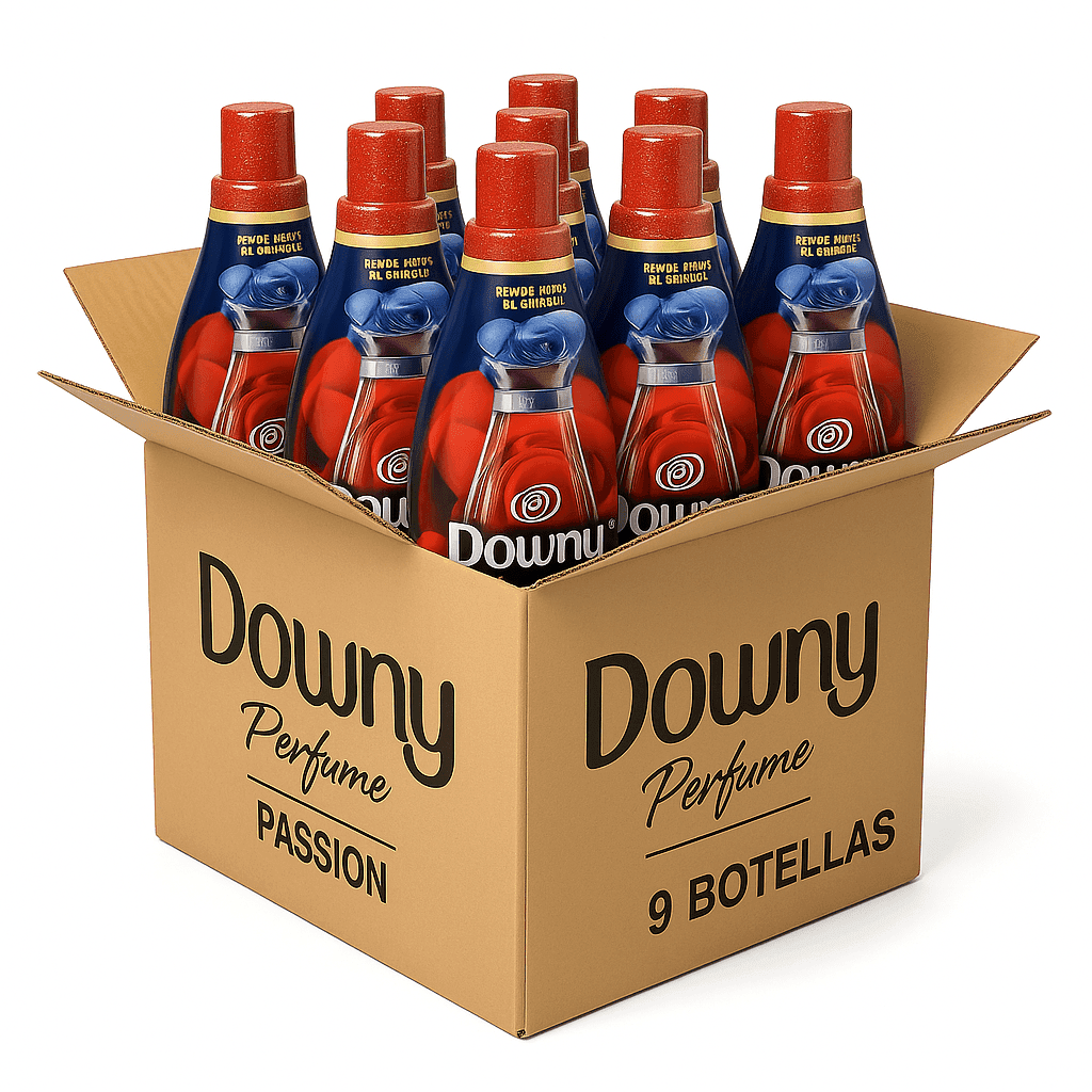 TEMU Downy Passion Softener, 800ml (pack Of 9)