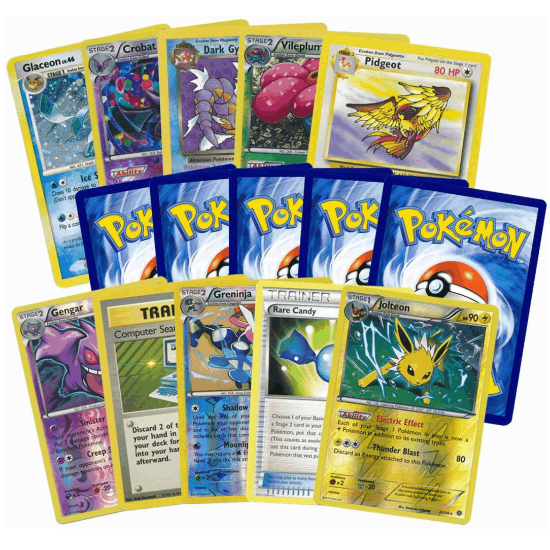 TEMU 25 Assorted Rare Cards With 100 Or (assorted Lot)