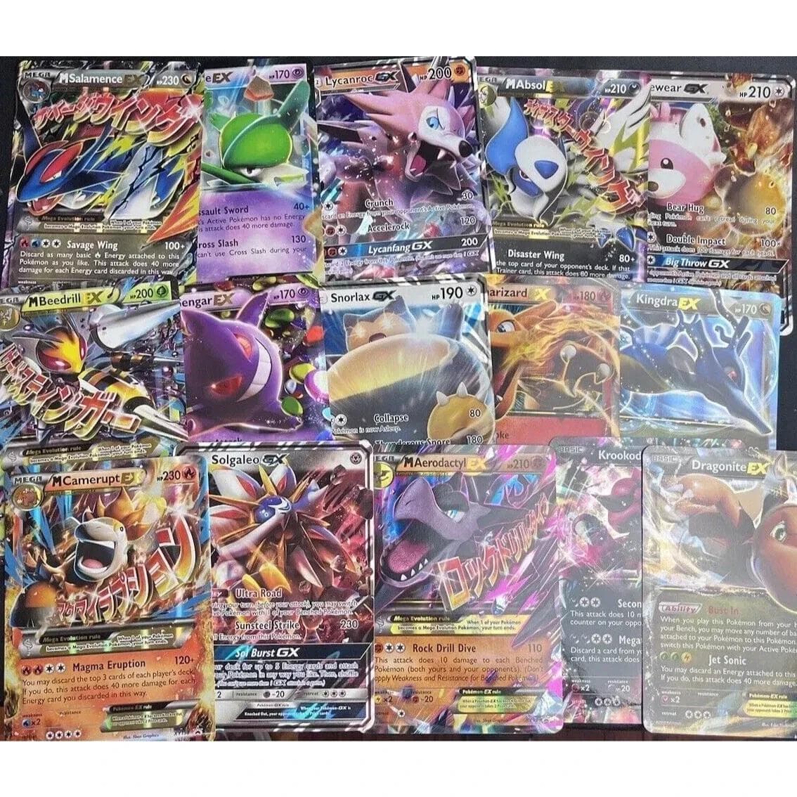 TEMU Tcg Jumbo Cards- 3 Random Jumbo Cards Per Bundle