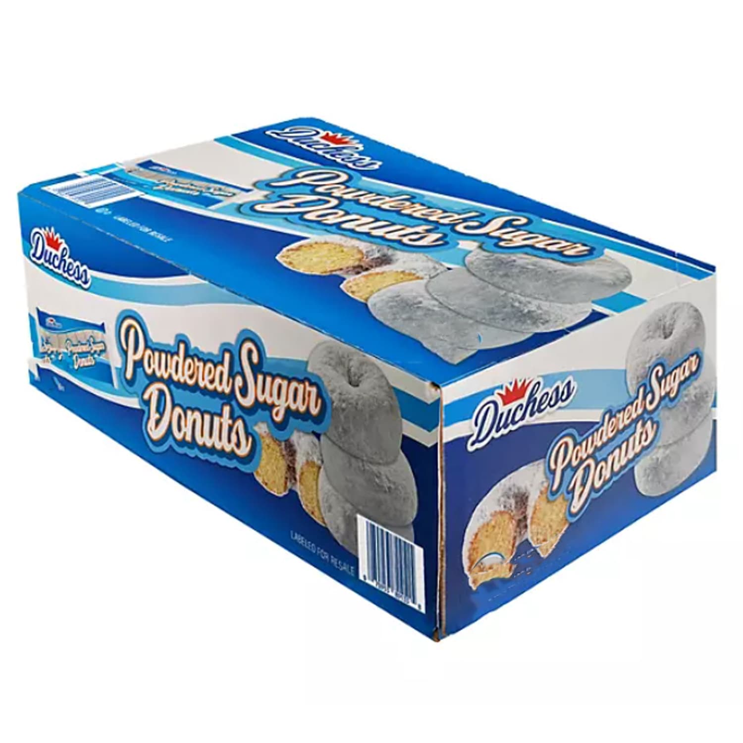 TEMU 6 - Pack | Each 3 Oz - Mini Powdered Sugar Donuts