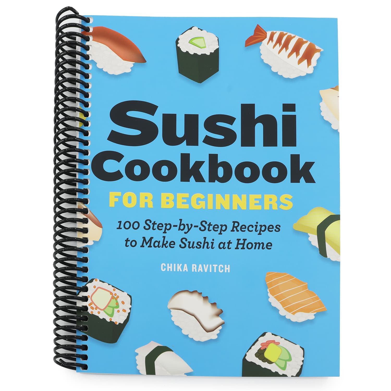 TEMU Sushi Cookbook For Beginners: 100 Step-by-step Recipes To Make Sushi At Home (spiral-bound)