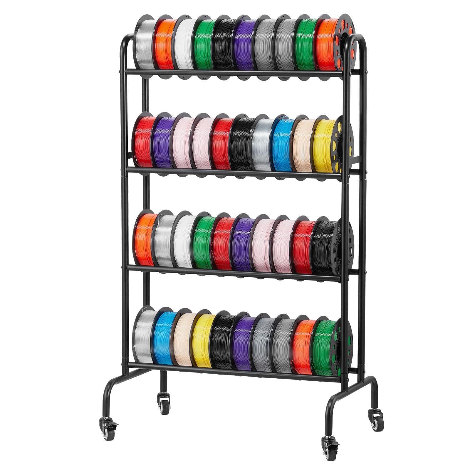 TEMU Vevor 3d Printer Filament Storage Rack 3/4 Tier Filament Spool Holders Racks