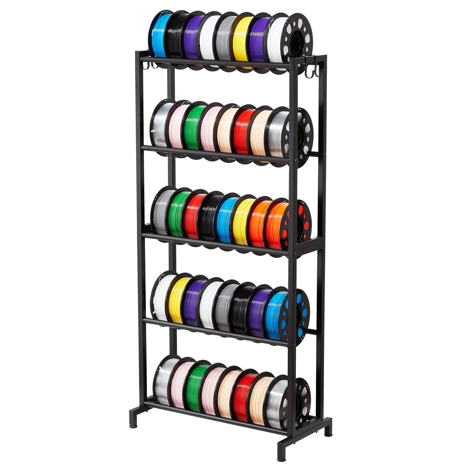 TEMU Vevor 3d Printer Filament Storage Rack 5/7 Tier Filament Spool Holders Racks