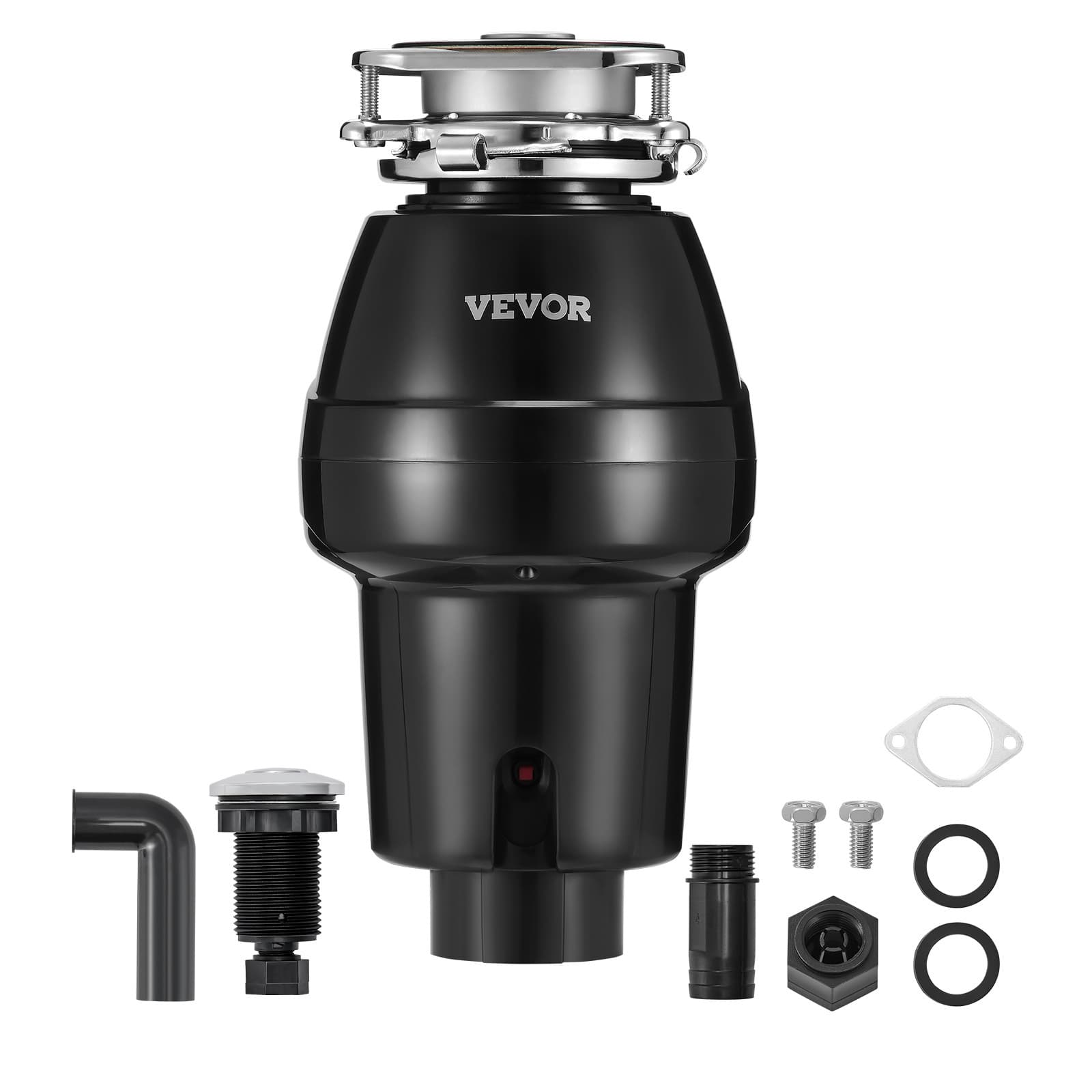 TEMU Vevor Garbage Disposal 1/2 / 3/4 Continuous Food Waste 3260 Rpm/ 3450 Rpm 3- Connect