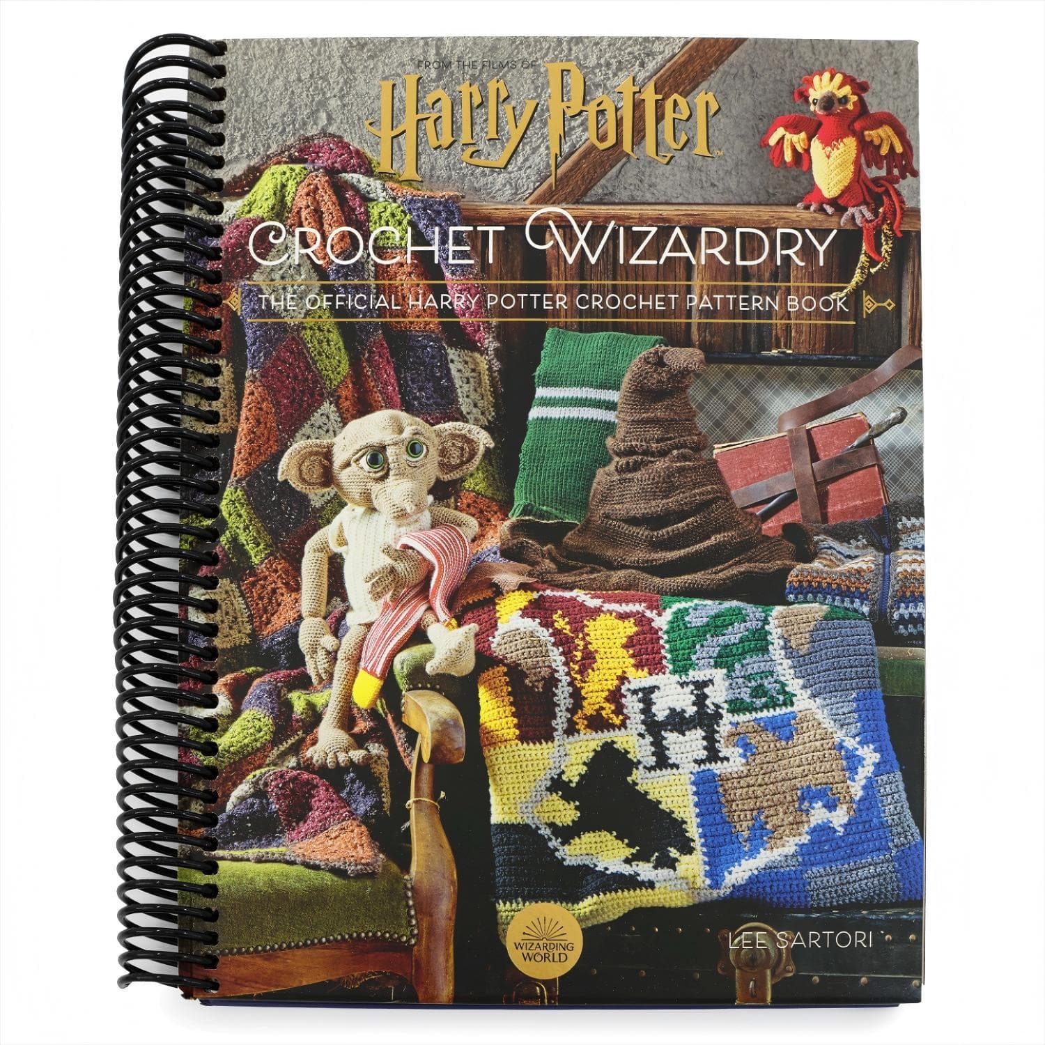 TEMU Harry Potter: Crochet Wizardry Crochet Patterns Harry Potter Crafts: The Official Harry Potter Crochet Pattern Book (harry Potter) Spiral-bound Lee Sartori