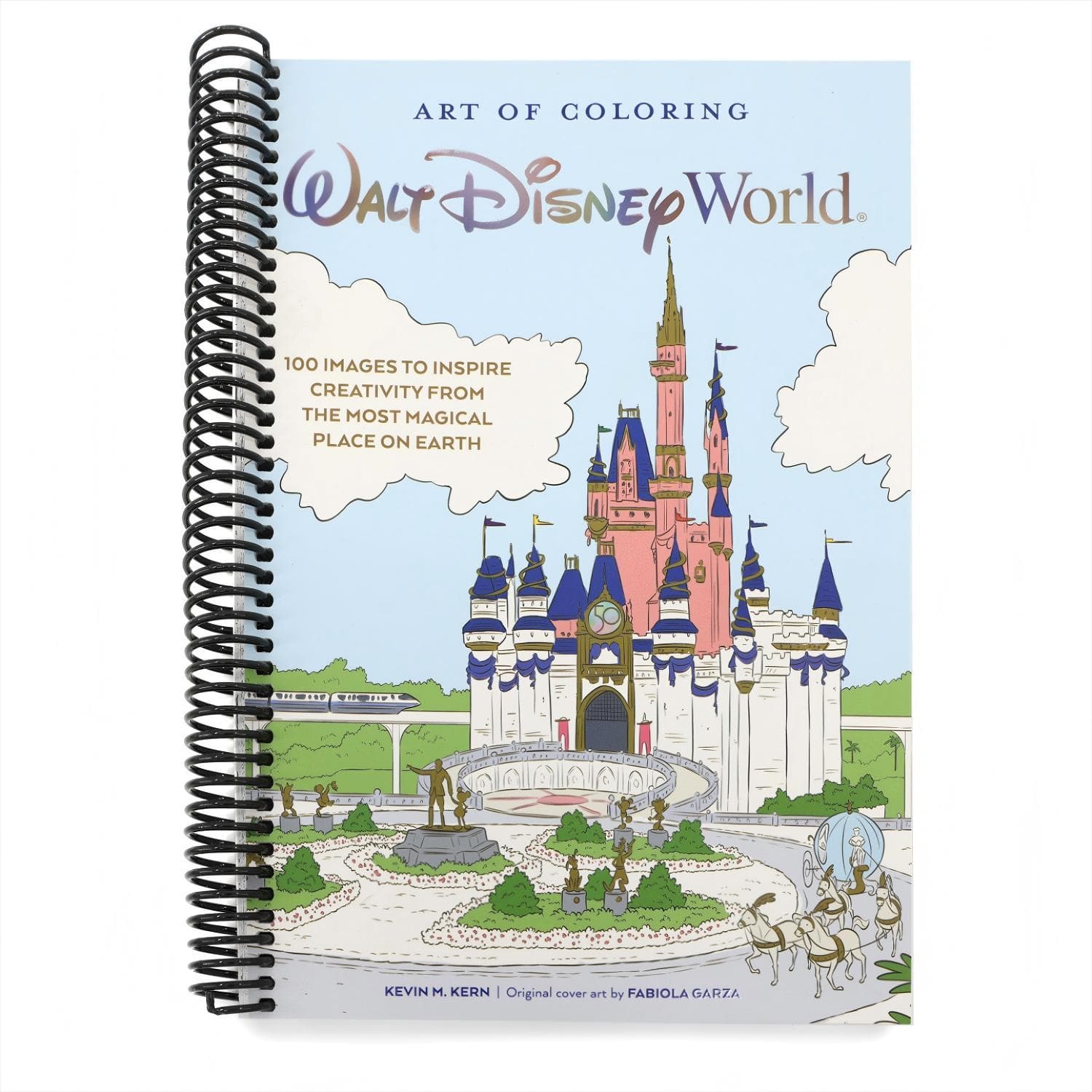 TEMU Art Of Coloring: Walt World: 100 Images To Inspire Creativity From The Most Magical On Earth (spiral-bound)