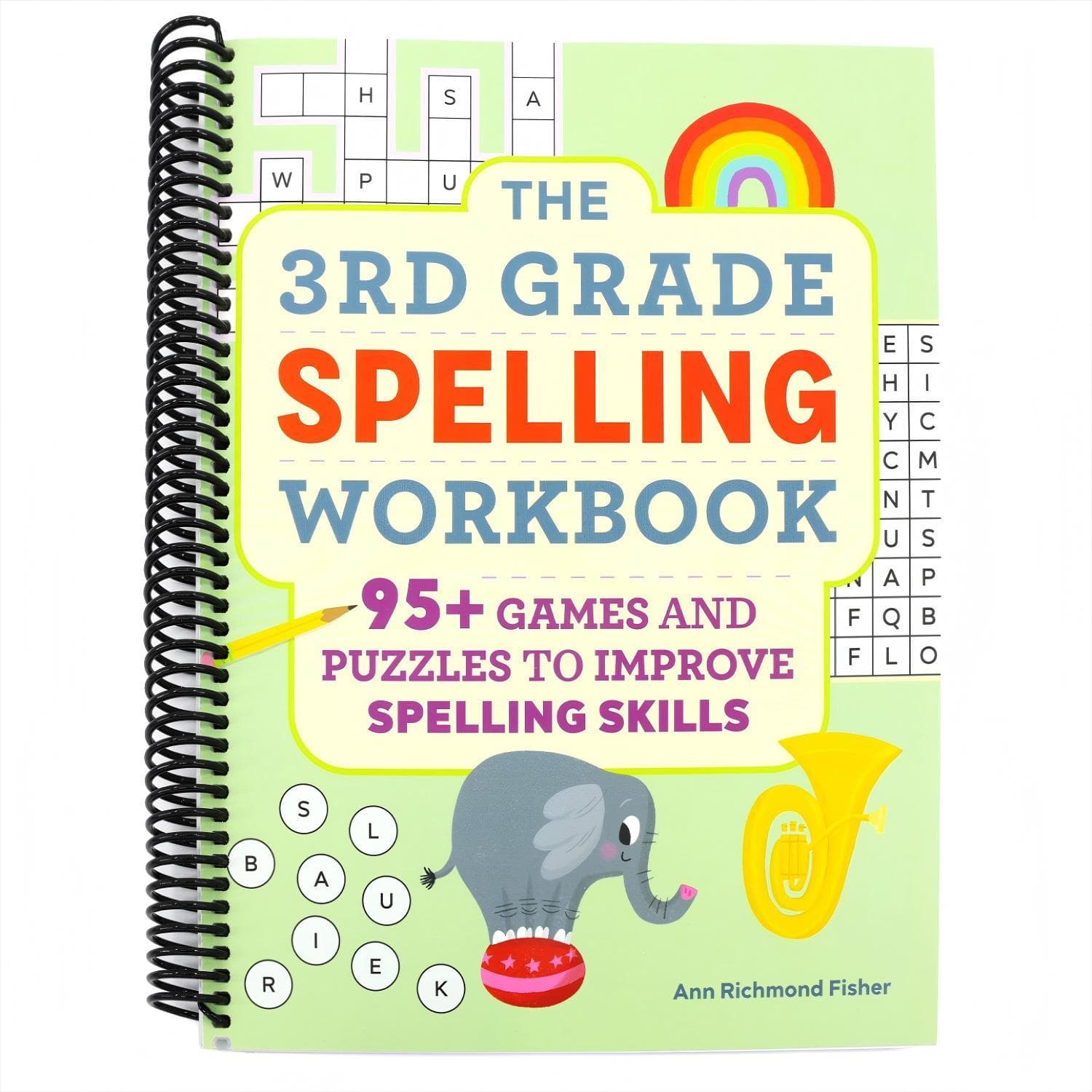TEMU The 3rd Grade Spelling Workbook: 95+ Games And Puzzles To Improve Spelling Skills (spiral-bound)