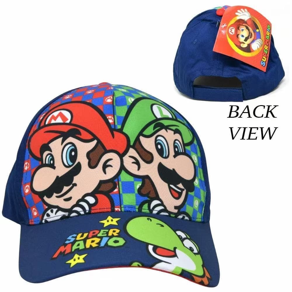TEMU Super Mario Baseball Hat Kids With