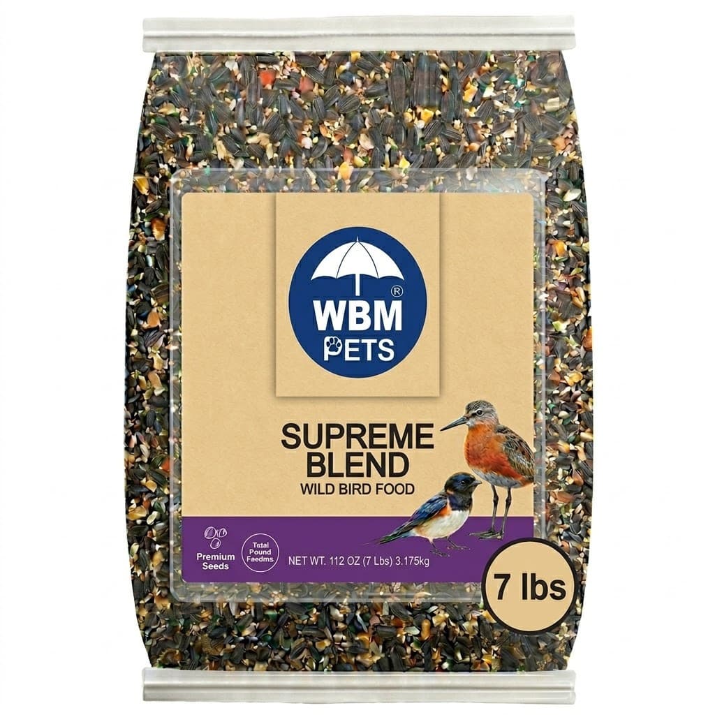 TEMU 7 Lbs Wild Bird Includes Nuts, And Wild Bird Seed For Outside Feeders, Attracts Birds And Many More