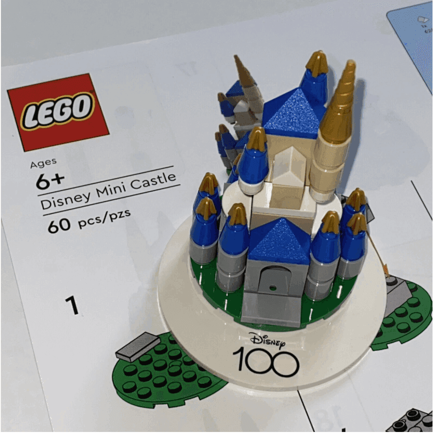 TEMU 6470860 Mini Castle 100 Anniversary Mini Build Store