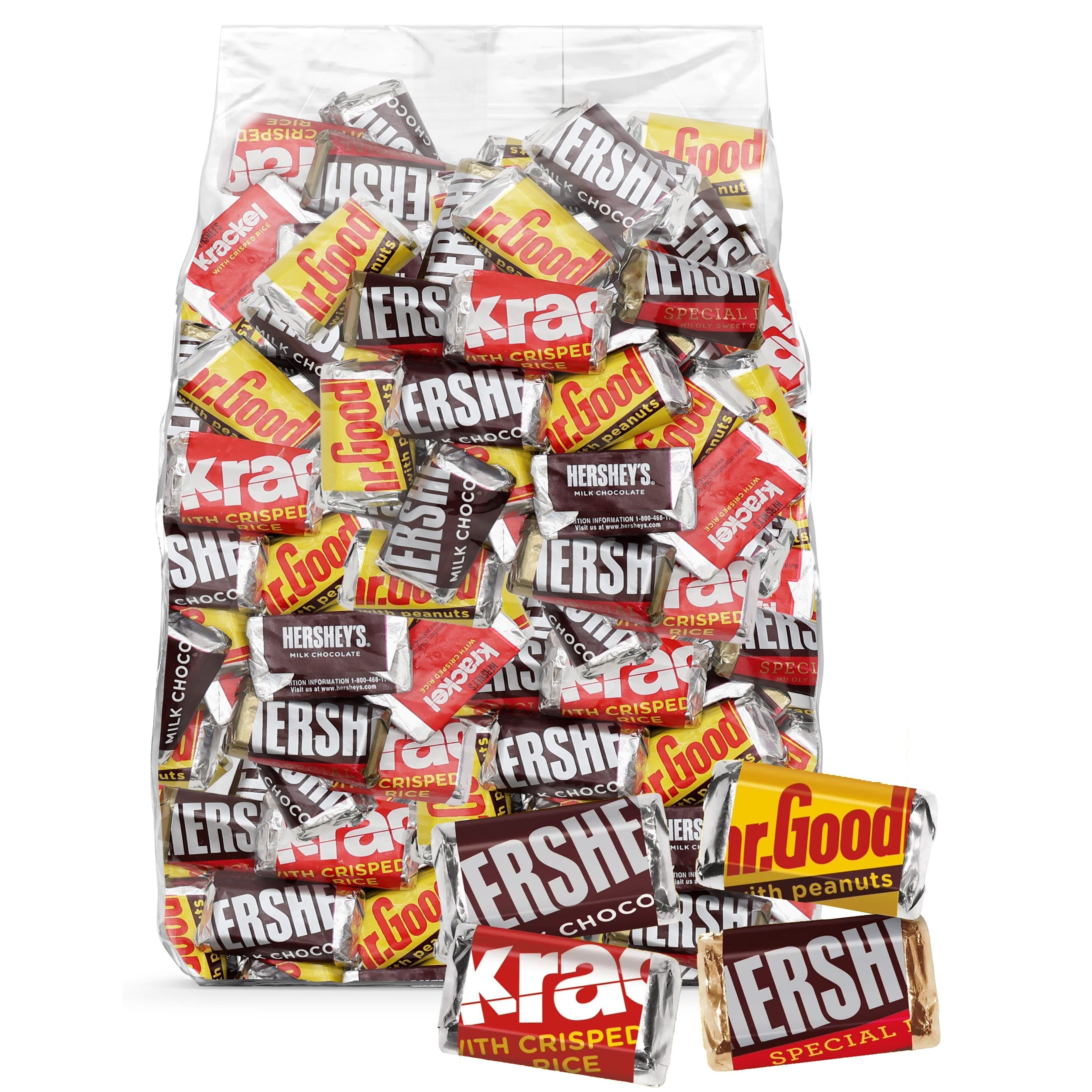 TEMU Hershey's Miniatures Assorted Chocolate Candy Variety Mix, Individually Wrapped Chocolate Bars, 52 Pieces