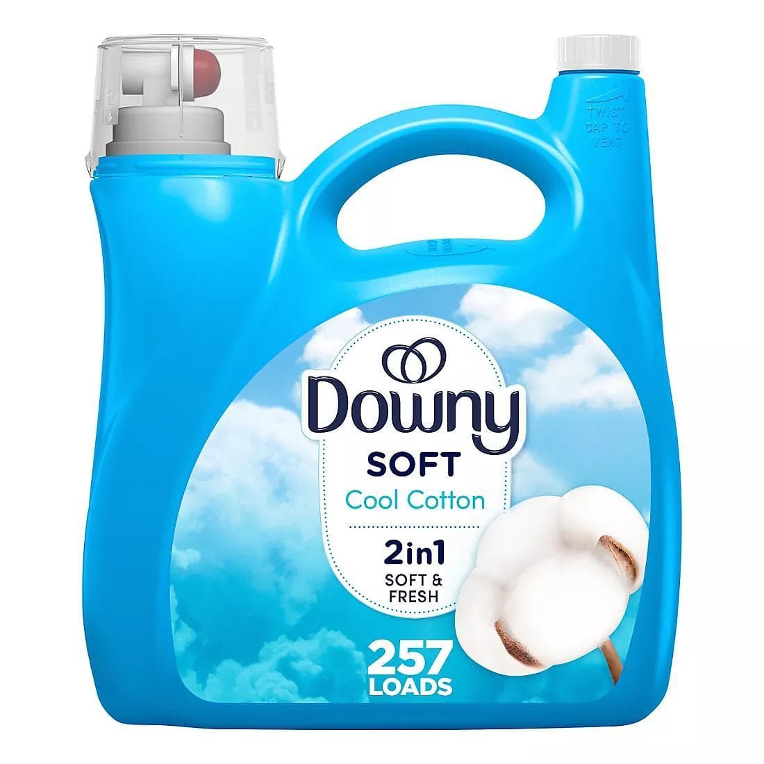 TEMU 257 /150 Oz - Downy Soft 2-in-1 Soft And Fresh Softener -